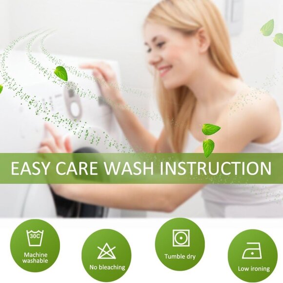 NICETOWN 100% Blackout Energy Efficient Dark Blue Navy Curtains Drapes (2 pcs.) - Picture 7 of 10